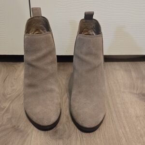 Michael Kors Beige Ankle Booties